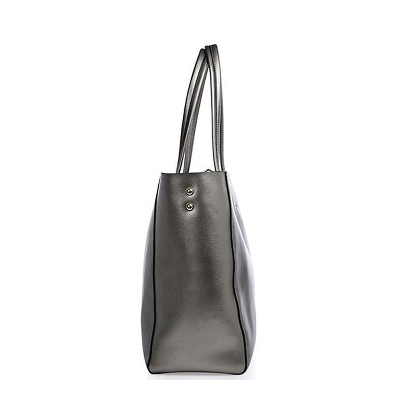 Silver Luxury Messenger Bag