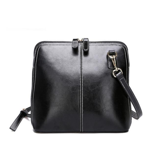 Elegant Leather  Women's Shoulder Bag